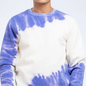 Sudadera de cuello redondo para hombre, de felpa, corte regular, de algodón tejido, manga larga, estilo casual, bordada, para invierno - Product Image 3