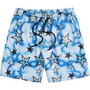 Pantalones cortos estampados coloridos de alta calidad para la playa, pantalones cortos de poliéster resistentes al agua de secado rápido para hombre, perfectos para fiestas informales y en la piscina - Product Image 1