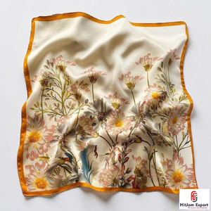 Wholesale Custom Logo Satin Printed <b>Scarf</b> Private Label OEM ODM Fashion Manufacturer Nigeria Ghana Kenya Congo Senegal Tanzania - Product Image 5