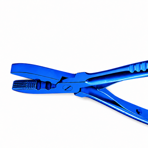Pinzas de Acero Inoxidable Azules para Extensiones de Cabello, Herramienta para Instalación y Remoción, Calidad de Salón - Product Image 3