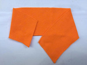 Tissu de col en côtes plates 1x1 de haute qualité, durable, résistant à l'usure, 100% polyester, pour chemises polo uniformes - Product Image 3