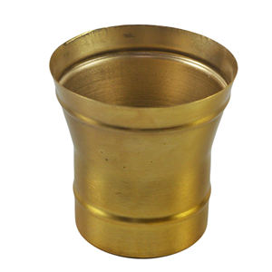 Jarrones y Macetas Modernos de Color Cobre con Diseño Floral, Decoración Interior y Exterior para Oficina, Sala de Estar, Restaurantes y Bodas, Jarrones Metálicos - Product Image 6