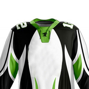 Uniforme de hockey sur glace confortable sur mesure en stock, 100% polyester, uniforme de hockey sur glace personnalisé, design personnalisé, uniforme de hockey sur glace - Product Image 5