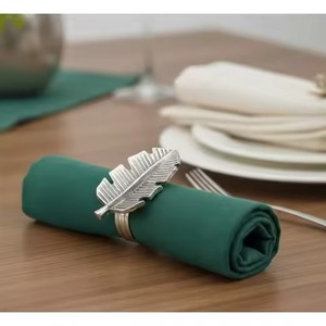 Anneau de serviette en métal durable pour restaurant, idéal pour la table, les mariages, les événements et la mise en scène des banquets - Product Image 6