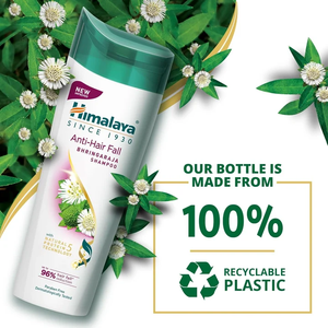 Shampooing à base de plantes Bhringaraja avec extrait de Palasha, formulé pour réduire la chute des cheveux, renforcer, nourrir et favoriser la santé des cheveux, adapté aux cheveux. - Product Image 2