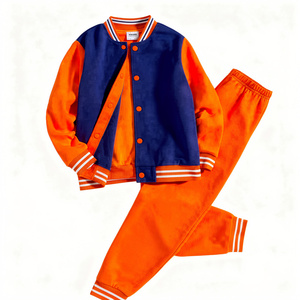 2022 New <b>Boys</b> Plus Size Clothing Gym Sport Wear Two Piece Sets Custom Logo Jogger Casual Winter Tracksuits Lightweight - Product Image 4