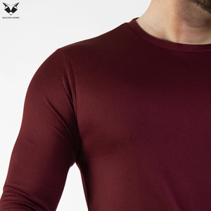 New Arrival Trendy Full Sleeve Shirts For Men, In <b>Maroon</b> With Black Color Streetwear Style Casual Slim Fit Long Sleeve <b>Tops</b> - Product Image 6