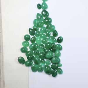 Esmeralda Natural Swat Ovalada/en Forma de Pera, Cabujón, Gema Suelta de Alta Calidad, Verde, para Joyería, PANJSHIR GEMS INTERATIONAL - Product Image 4