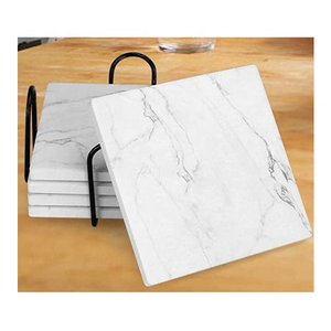 Dessous de verre en marbre classique sur commande à prix bas et raisonnable - Product Image 5