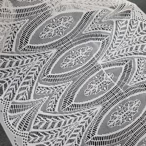 Bande de dentelle florale festonnée extensible 19 cm en nylon et élasthanne léger, large, couleur personnalisable, pour lingerie, soutien-gorge et vêtements - Product Image 6