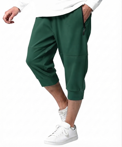 Shorts d'été personnalisés pour hommes grandes tailles, coupe fuselée, jambes larges, décontractés, sportifs, avec cordon de serrage, pour le basketball et le streetwear - Product Image 2