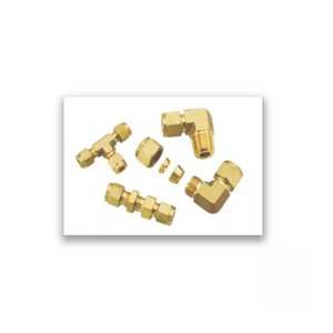 Piezas de latón para conexiones, componentes de precisión para aplicaciones de plomería, agua, gas e industriales - Product Image 2