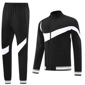 Men Black <b>White</b> Color Blocking Tracksuit Full Zipper Sporty Design Quick Dry Polyester Autumn Wear Regular Fit Side Pockets - Product Image 1