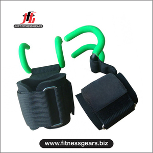 Ganchos de Levantamiento de Pesas JUST FITNESS Resistentes, Antideslizantes y Transpirables (Material Spandex/Poliéster), Colores y Tamaños Personalizables para Gimnasio - Product Image 4
