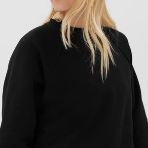 Nueva sudadera informal de invierno para mujer, de algodón y forro polar, cálida, a la moda, diseño personalizado OEM, para venta en línea a bajo precio. - Product Image 4