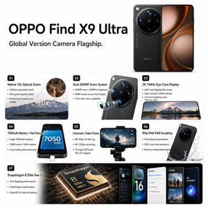 OPPO Find X9 Ultra Versione Cinese 2026 Originale, Smartphone 5G con Doppia Fotocamera da 200MP, Zoom Ottico 10X, Snapdragon 8 Elite Gen <span class=keywords><strong>5</strong></span> - Product Image 3