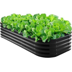 Mango Wood Raised Garden <b>Planter</b> Box - Modular Herb Container Wholesale - Product Image 3