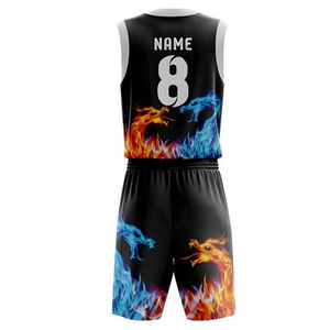 Uniforme de Baloncesto de Verano 2026, 100% Poliéster, Malla Transpirable, Tallas Grandes, Impresión Digital Personalizada, Absorbe la Humedad, Transferencia de Calor - Product Image 3