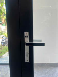 Puerta Abatible Moderna de Aluminio con Rotura de Puente Térmico, Mosquitera Integrada, Aislamiento Acústico y Térmico, Antirrobo, para Viviendas y Apartamentos - Product Image 4