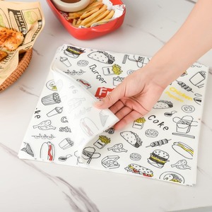 Custom Round <b>Freezer</b> Wax Coated Biodegradable Paper Double Side Patty Paper Cookware Waterproof - Product Image 2