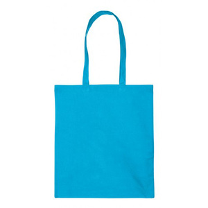 Green 100% Cotton Fabric Shopping <b>Bag</b> <b>Medium</b> Size long Handle Reusable Grocery Tote - Product Image 4