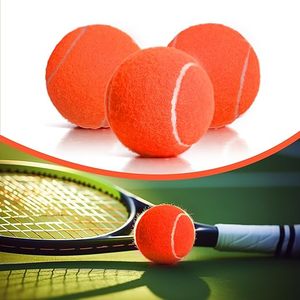 Balle de tennis souple pressurisée OEM de couleur orange pour le padel, approuvée par l'ITF, de haute qualité, en laine, avec tube et logo personnalisé - Product Image 4