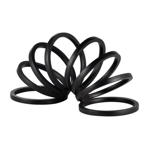 Wholesale Luxury Modern Metal <b>Black</b> Sculpture with <b>Polish</b> Surface Decorative Garden Office Desk Art & Business Gift at Low Cost - Product Image 3