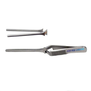 3.5 Inch Straight Atraumatic Forceps Stainless Steel Manual Precision Tissue Handling Surgical Instrument Hospital Use Medical - Product Image 3