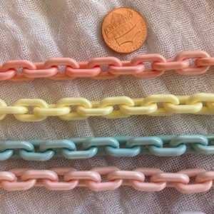 Cadena Decorativa de Resina para Pared, Cadena de Resina Ecológica Personalizada, Estilo Moderno para Interiores del Hogar - Product Image 1