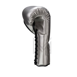 Gants de boxe Fly pour l'entraînement au combat, OEM ODM, nouveaux, confortables, professionnels, personnalisés, argentés, en vente - Product Image 4