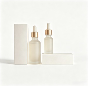 High-End Rigid Cosmetic Boxes Ivory Board Rectangle Shape for Premium Beauty Packaging - Product Image 1