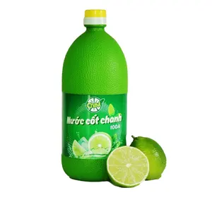 Limettensaft 100 100% Reinheit Natürlicher saurer Zitronen geschmack Plastik flasche 1000ml Püree Frisch gepresster Fruchtsaft