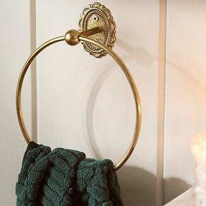 Bird Design Quality <b>Towel</b> Holder for <b>Bathroom</b> Elegant Stylish Luxury High End <b>Towel</b> Holder Rack Brass Aluminum Stylish Organizer - Product Image 3