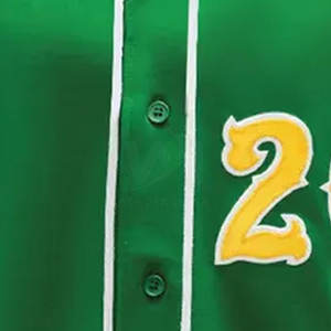 Uniforme de Béisbol Transpirable de Talla Grande, 100% Poliéster, Venta al Por Mayor, Material Duradero - Product Image 6