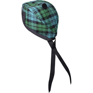 Boina Glengarry de Lana Escocesa, Estilo Tradicional con Pompón y Logotipo Personalizado para Banda de Gaitas - Product Image 3