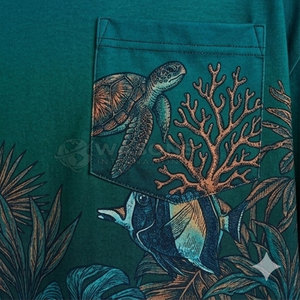 เสื้อยืดพิมพ์ลายโอเวอร์ไซส์สำหรับผู้ชาย แฟชั่นใหม่ ดีไซน์กราฟิก ทรงหลวม ผ้าระบายอากาศ สวมใส่สบายทุกวัน - Product Image 5