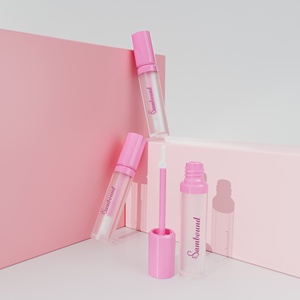 Manufacturer <b>Custom</b> 5.6ml Lip Gloss Tube Packaging Injection Bright PETG Plastic Cosmetic Bottle Contour <b>Lipstick</b> High Quality - Product Image 5