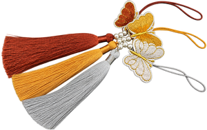Korean Traditional Butterfly Tassel <b>Phone</b> <b>Charm</b> Hanbok Norigae Mobile <b>Phone</b> Accessory Bag <b>Charm</b> Handmade Korean Souvenir Gift - Product Image 4