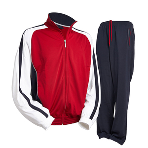 Conjunto Deportivo para Hombre con Chaqueta Deportiva con Cierre Completo y Pantalones Jogger con Tela Elástica Transpirable para Entrenamiento y Uso Casual - Product Image 1
