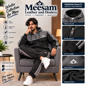 Conjunto de Sudadera con Capucha y Pantalones Cortos Bordados en Color Crema, Corte Holgado, Estilo Casual de Dos Piezas - Product Image 2