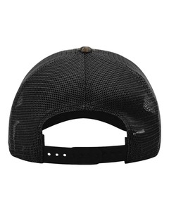 Unisex Mesh Trucker <b>Cap</b> 6-Panel Adjustable <b>Snapback</b> Black Casual Hat - Product Image 2