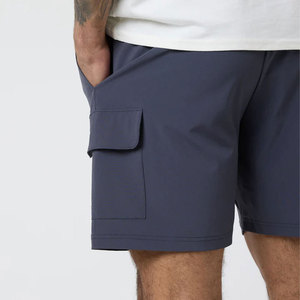 Econex Sports Men's Casual Summer Two-Piece <b>Set</b> Color Blocking Shorts & Shirt Cotton Blend Knitted Fabric Quick Dry - Product Image 6
