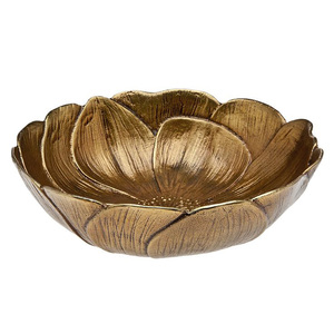 Cuenco Decorativo de Aluminio Hecho a Mano de Lujo, Forma Orgánica Irregular, Frutero de Metal, Centro de Mesa Moderno, Decoración del Hogar - Product Image 5