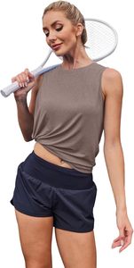 Camiseta Deportiva sin Mangas para Mujer, Transpirable, Cómoda, para Gimnasio, Yoga, Ejercicio, Ropa Deportiva Ligera, Informal, Venta al Por Mayor - Product Image 2