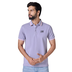 Polo personnalisé pour homme, manches courtes, coton piqué, t-shirt respirant, décontracté, golf, tennis, vêtements de sport, uniforme, vêtements en gros - Product Image 1