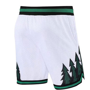 Pantalones Cortos Deportivos Ligeros de Malla Transpirable para Hombre, Doble Capa, con Cordón Ajustable en la Cintura, Logotipo Personalizado, Ropa Deportiva para Gimnasio - Product Image 3