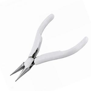 LINDSTORM Alicates de punta plana de acero inoxidable de 115 mm para hacer collares - Product Image 2