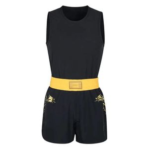 Kit de Boxeo de Primera Calidad para Hombre, Jersey y Pantalones Cortos Transpirables, Ropa Deportiva Personalizada para Entrenamiento y Combates - Product Image 4