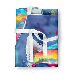 American Eskimo Hippie Dawg Large Multicolor Unisex <b>Apron</b> for <b>Cooking</b> Baking Crafts Gardening-for Adults <b>Men</b> and Women - Product Image 3