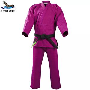 Combinaison de Jiu-Jitsu Brésilien (BJJ) extensible en gros, uniforme d'arts martiaux, vêtements d'entraînement de karaté avec logo personnalisé, 100 % coton léger - Product Image 3